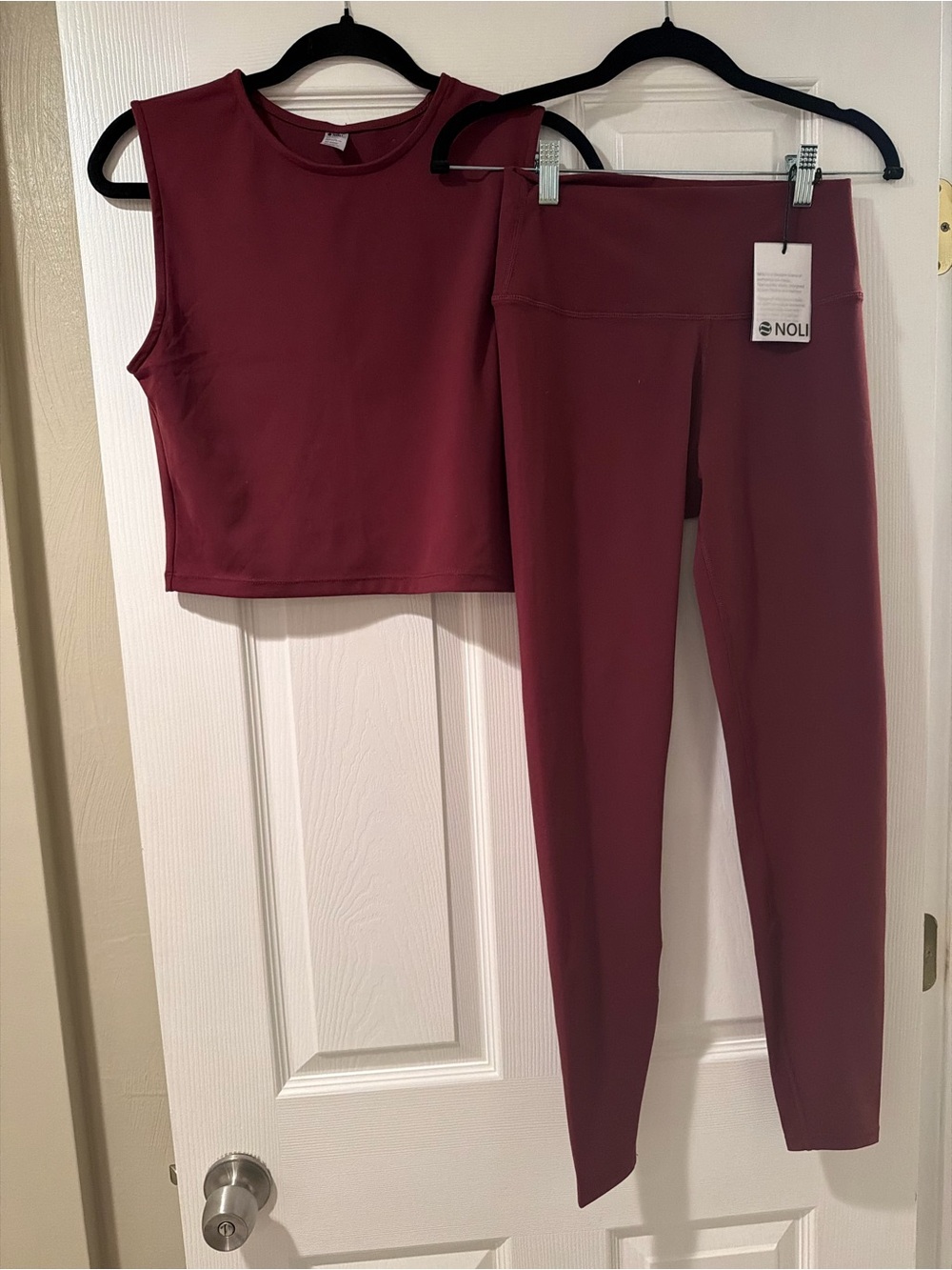 Noli Burgundy Matching Set